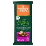 Trapa Stevia Chocolate Bar Crunchy 75 Gm