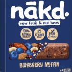 Nakd Date Bar Blueberry Muffin Multi-Pack 4x35gm