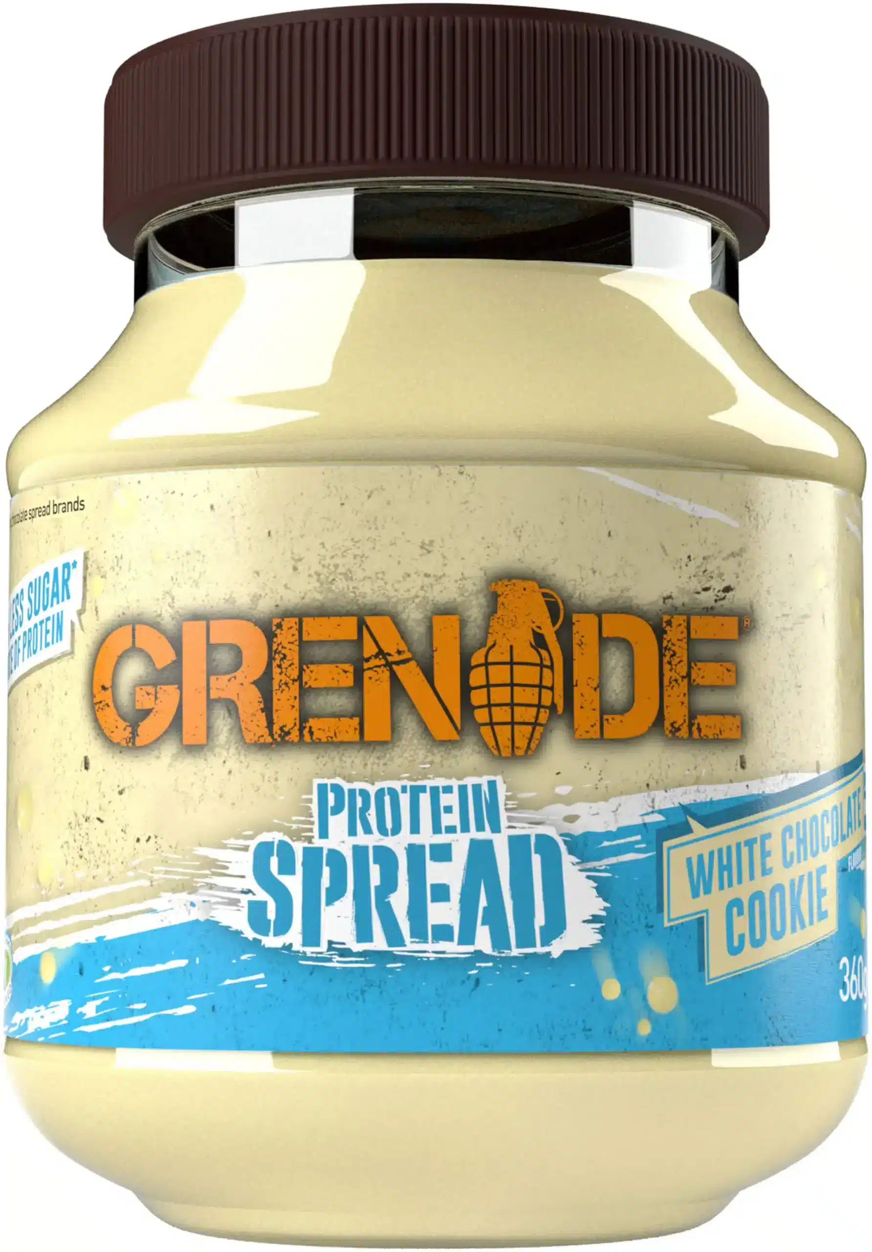 grenade-carb-killa-protein-spread-white-choco-cookie-360gm-0ujpg.webp Grenade Carb Killa Protein Spread White Choco Cookie 360 gm - Image 1